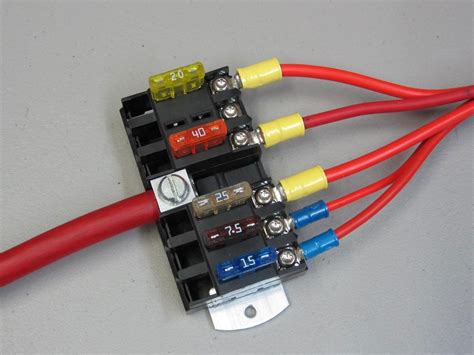 automotive electrical fuse box|12v automotive power distribution block.